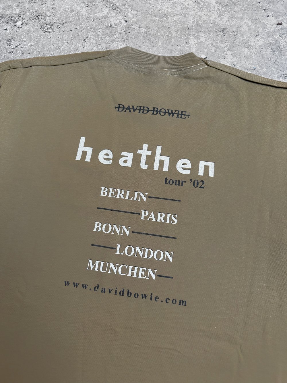 David Bowie 2002 ‘Heathen’ T-Shirt