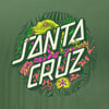  Santa Cruz // Asp Flores Dot Front T-Shirt (Sage)
