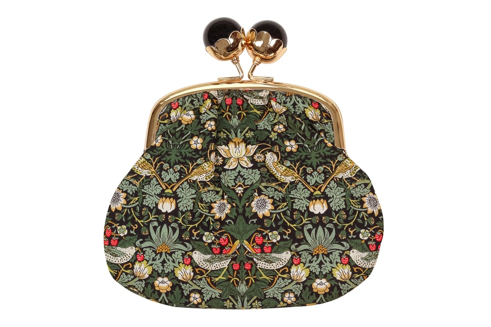 Image of Purse * Birds and strawberries * Forest