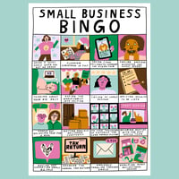 Image 1 of Ellastrated X Handmade Notts Small Business Bingo 