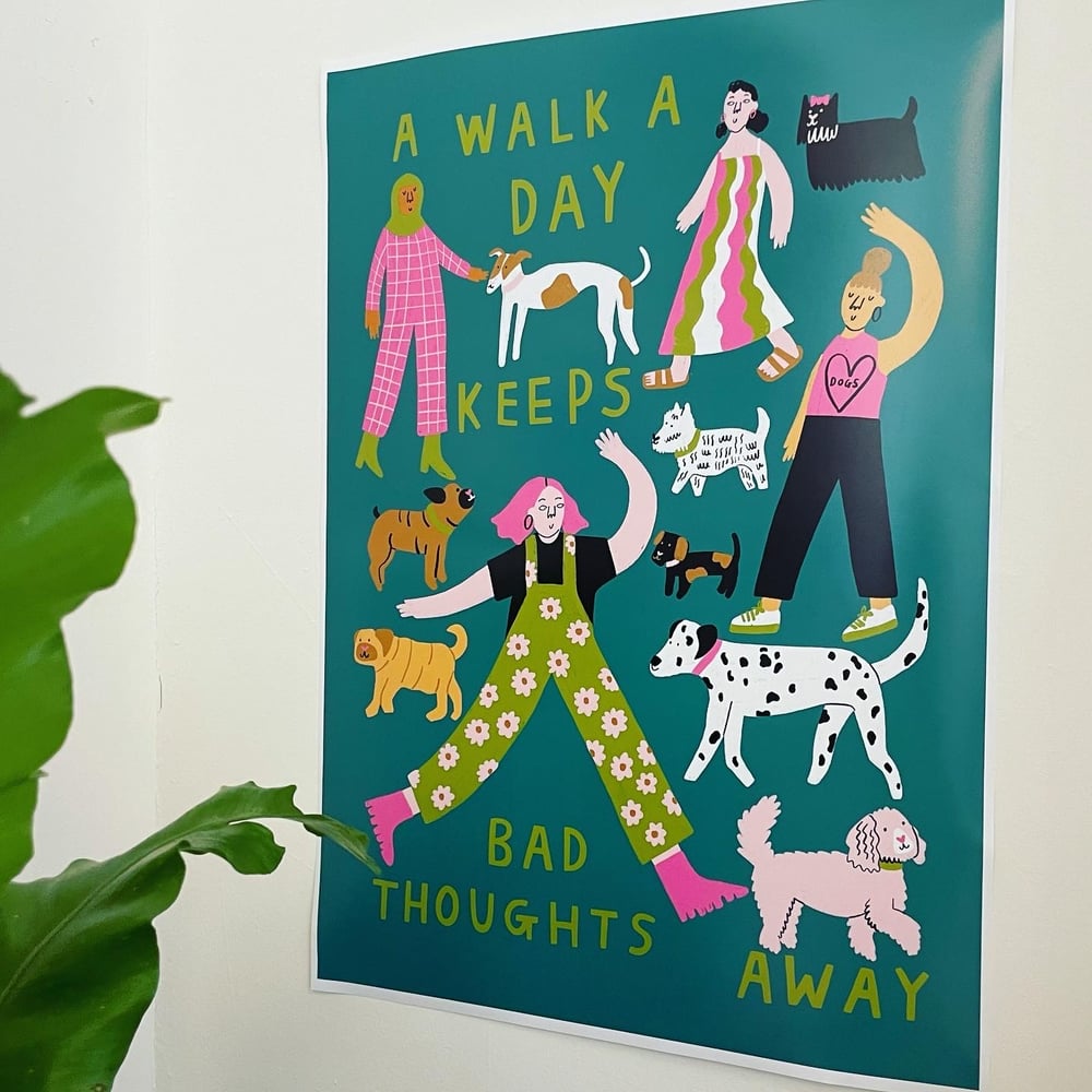 Image of A Walk A Day Print