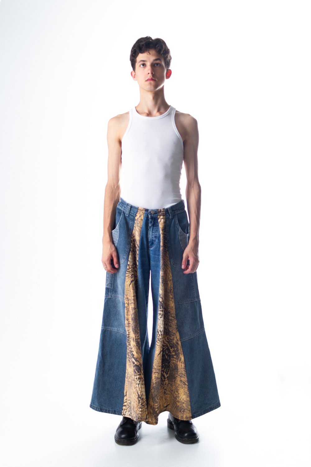 Image of RECONSTRUCTED PANTS 6