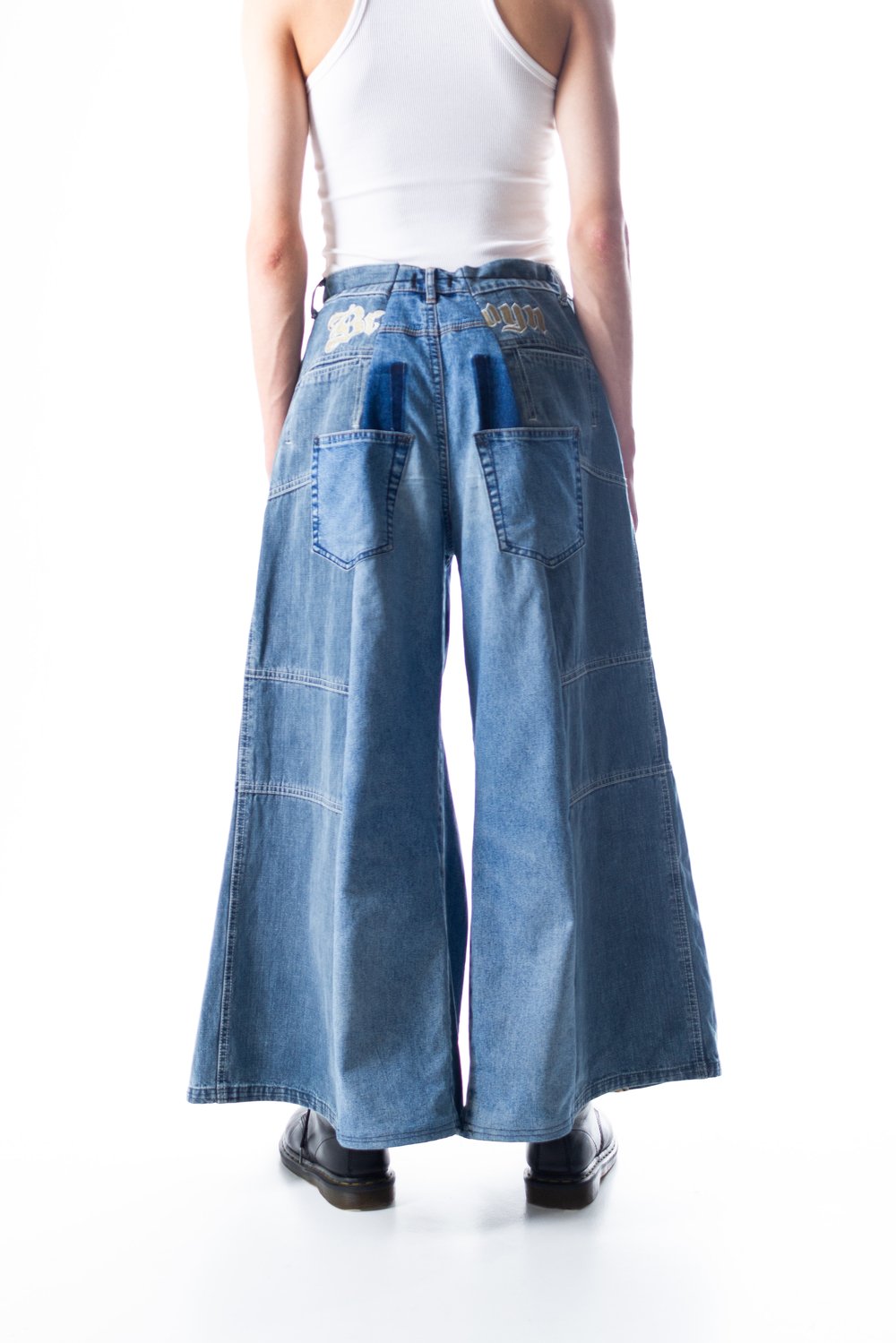 Image of RECONSTRUCTED PANTS 6