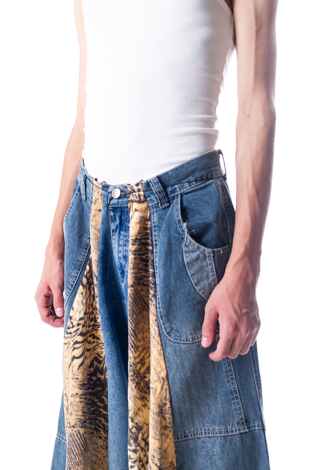 Image of RECONSTRUCTED PANTS 6