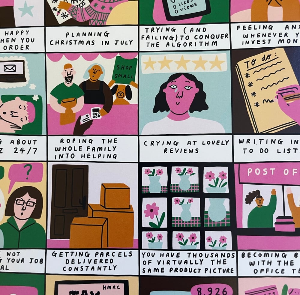 Image of Ellastrated X Handmade Notts Small Business Bingo 