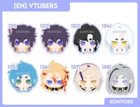 Image 1 of EN Vtubers Acrylic Keychain [Holostars/Indie]