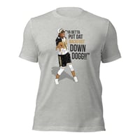 BACKFOOT DOWN DOGG! GREY T-Shirt (SHIPPING INCLUDED)
