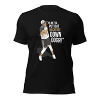 BACKFOOT DOWN DOGG! BLACK T-Shirt (SHIPPING INCLUDED)