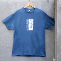 "Faces" Indigo Blue T-Shirt