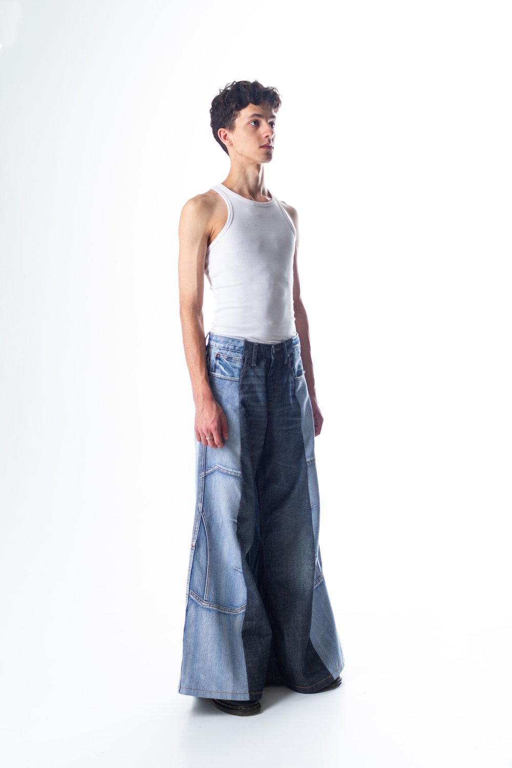 Image of RECONSTRUCTED PANTS 8