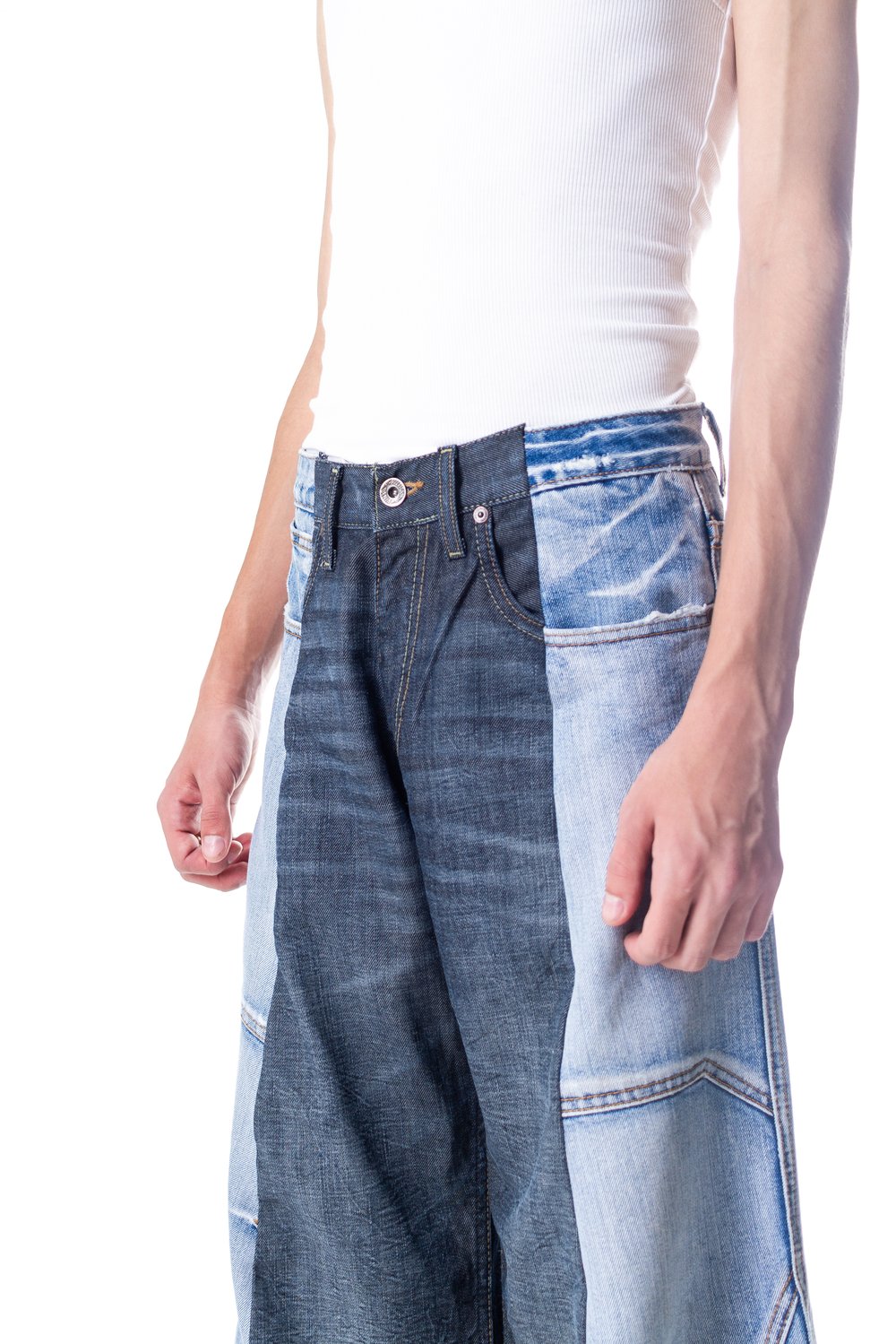 Image of RECONSTRUCTED PANTS 8