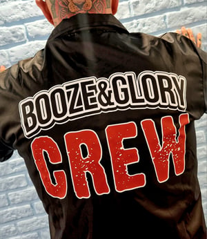 Image of Booze & Glory CREW windbreaker 