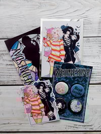 Image 1 of Wednesday pin button set N2