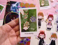 Image 4 of KINGDOM HEARTS BOOKMARKS + PRINT + POLAROID