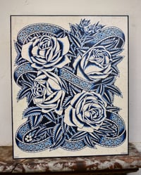 Image 1 of Roses for the dead - Original painting 