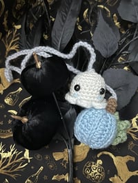 Image 2 of Pastel Spooky Ghost & Pumpkin car buddy