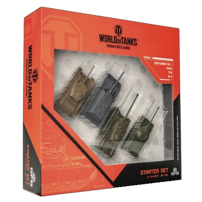 World of Tanks Miniatures Game Starter Set (WOT01-UP)