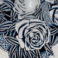 Image 3 of Roses for the dead - screenprint 
