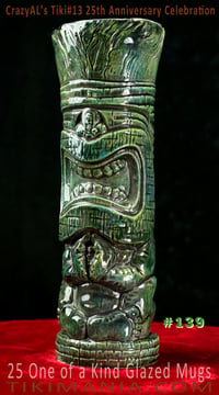 Image 1 of Artist Proof #139 CrazyAL's Tiki #13 Mug 2004-2023