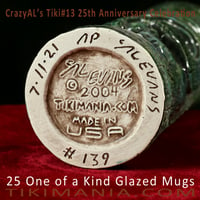 Image 4 of Artist Proof #139 CrazyAL's Tiki #13 Mug 2004-2023