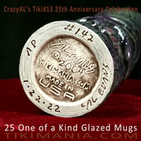 Image 5 of Artist Proof #142 CrazyAL's Tiki #13 Mug 2004-2023
