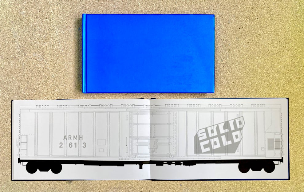 Image of ProFreshionalism FREIGHT TRAINS Sketch book 2023 Edition