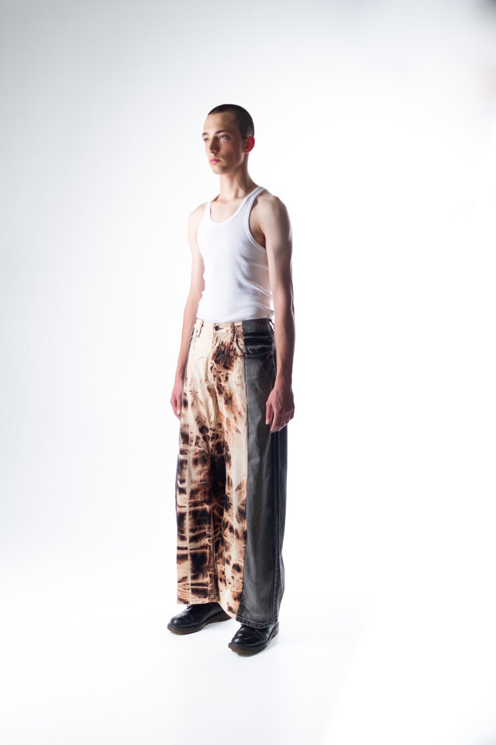 Image of RECONSTRUCTED PANTS 11