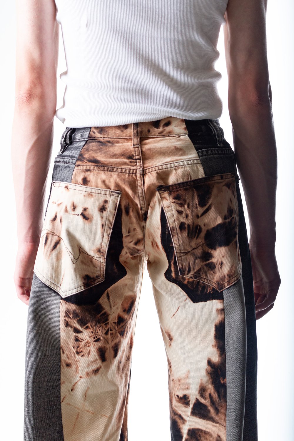 Image of RECONSTRUCTED PANTS 11
