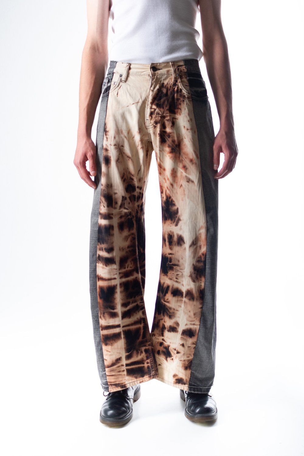 Image of RECONSTRUCTED PANTS 11