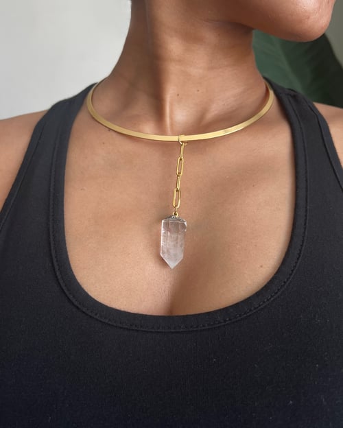 Image of GALANG • Crystal Drop Necklace 