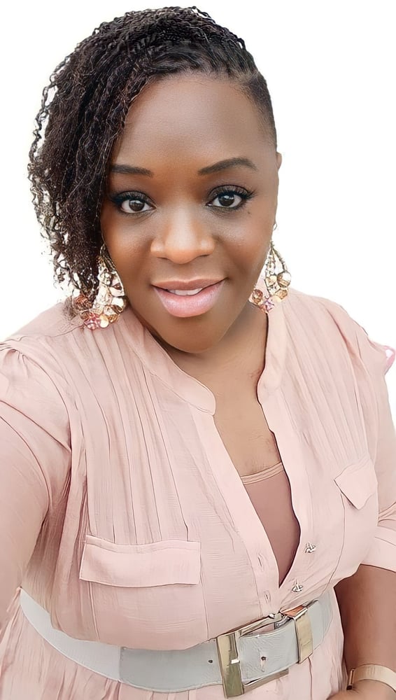 Image of Pink Bling Hoop Earrings 