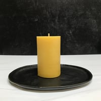 Image 1 of Large Cylinder Beeswax Candle