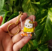 HK Candy Corn Cutie Keychain Shaker