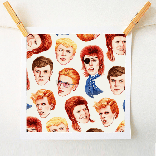 'Fabulous Bowie' David Bowie Print