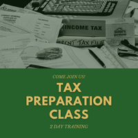 2 Day Tax Preparation Class 