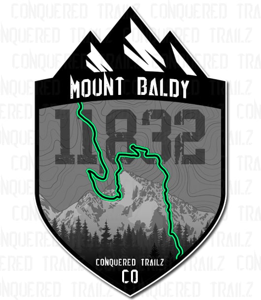 Image of "Mount Baldy" Trail Badge