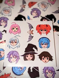 Rosario Vampire Icons (Sticker Sheet)