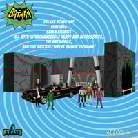 Batman (1966) - Batman TV Series Deluxe 5-Points 3.75” Action Figure 7-Pack