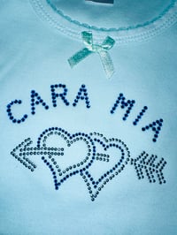 Image 1 of  BLUE Cara Mia Tank Top💙🩵🤍restock 