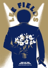 Image 2 of Lee Fields Screenprinted Gigpopster