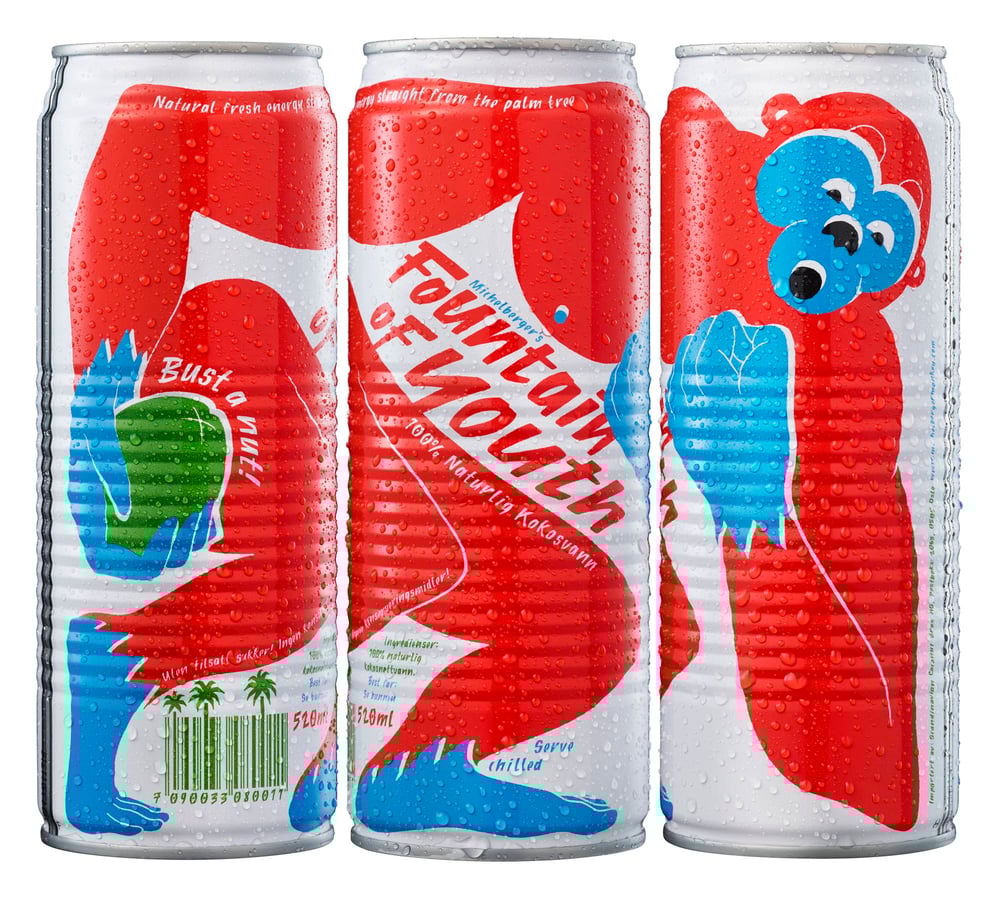 Image of FOY kokosvann - Kasse - 24stk x 520ml 