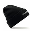 TRAMPOLENE logo beanie hat in black