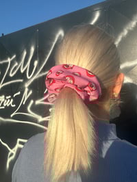 Image 2 of Lips Pink Super Scrunchie 🫦