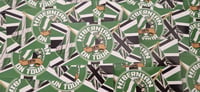 Image 2 of Pack of 25 10x5cm Hibs, Hibernian, Green British Football/Ultras Stickers.