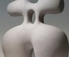 'The Kiss' Ceramic Abstract Sculpture