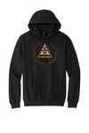 Air Jordan Retro 1 High OG 'Palomino' Black Hoodie by I AM THE THRONE