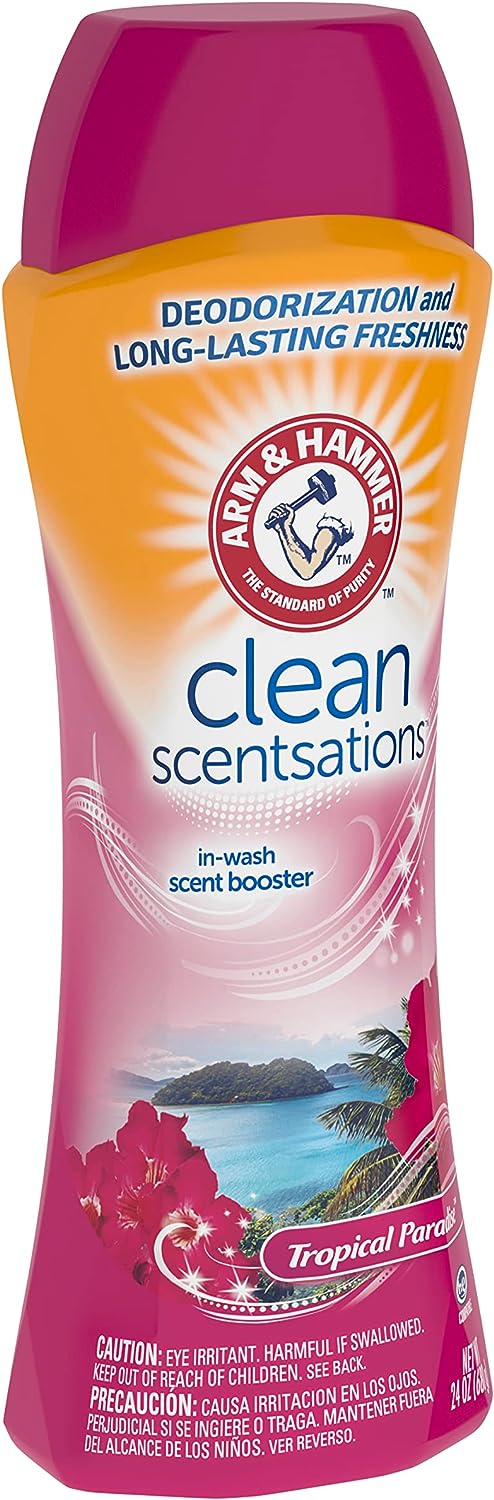 Image of Arm & hammer In-Wash Scent Booster, Tropical Paradise, 24 oz