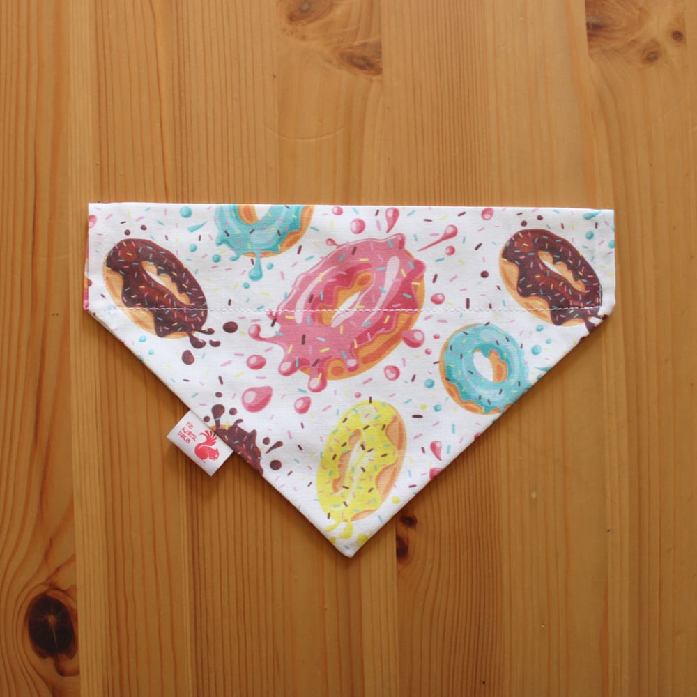 Image of Doughnuts pet bandana
