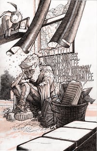 Image of MOUNTAINHEAD Iss. 2  Page 2  Splash Original Artwork
