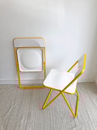 Image 4 of //VENDIDAS//  PAREJA DE SILLAS PLEGABLES, AÑOS 70